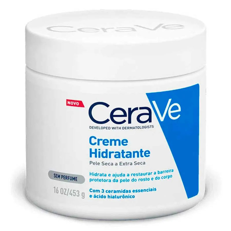 Creme Hidratante Cerave Pele Seca E Extra Seca 453g